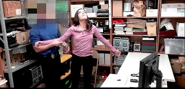  Repeat Shoplifter Fucked Hard Without Even Strip Search